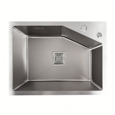Мойка Platinum Handmade 58*43B HSB (квадратный сифон 3,0/1,0)