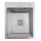 Мойка Platinum Handmade HSB 400x500x230 (квадратный сифон 3,0/1,0)