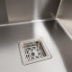 Мойка Platinum Handmade 78*50B R (два отверстия ,квадратный сифон 3.0/1.0)