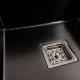 Кухонная мойка Platinum Handmade 78*50В L PVD черная