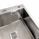 Мойка Platinum Handmade HSBB 500x500x220 нержавейка (квадратный сифон,3.0/1.0)