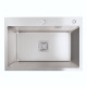 Мойка Platinum Handmade HSB 650х450х230 (квадратный сифон 3,0/1,0)