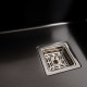 Мойка Platinum Handmade PVD HSBB 50*45 черная (квадратный сифон 3,0/1,0)