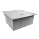 Кухонная мойка скрытая Platinum TZ 50*50