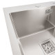 Мойка Platinum Handmade НSB 450x450x220 (квадратный сифон.3,0/1,0)