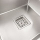 Мойка Platinum Handmade НSB 450x450x220 (квадратный сифон.3,0/1,0)