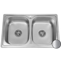 Мийка металева Romzha Fifika 2C satin (78x48)
