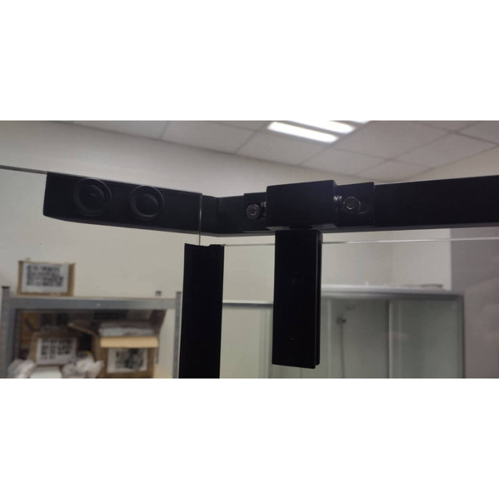 Душевая кабина Veronis KN-8-16 Black без поддона 100х100х190