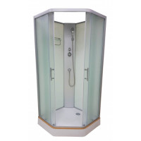 Душевой бокс Veronis BN-1-90 (90x90x200) матовый без крыши