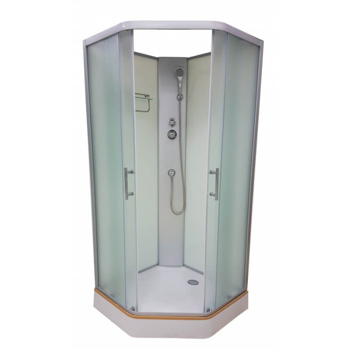 Душовий бокс Veronis BN-1-90 (90x90x200) матовий без даху
