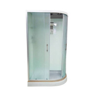 Гидромассажный бокс Atlantis AKL 120P-T (XL) (120x80x215) левый