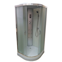 Гідромасажний бокс Atlantis AKL 1325PT (XL) (80x80x215) низький піддон