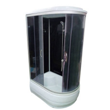 Гидромассажный бокс Atlantis AKL 120P ECO (GR) (120x80x215) левый