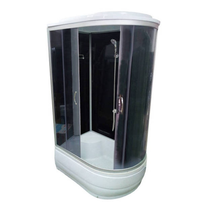 Гидромассажный бокс Atlantis AKL 120P ECO (GR) (120x80x215) левый