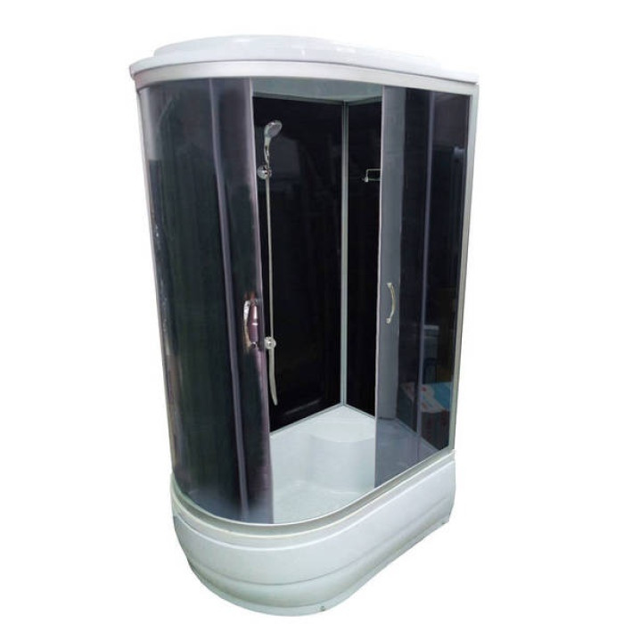 Гидромассажный бокс Atlantis AKL 120P ECO (GR) (120x80x215) правый