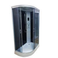 Гідромасажний бокс Atlantis AKL 120P-T (GR) (120x80x215) правий