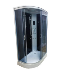 Гидромассажный бокс Atlantis AKL 120P-T (GR) (120x80x215) правый