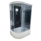 Гидромассажный бокс Atlantis AKL 120P (GR) (120x80x215) правый