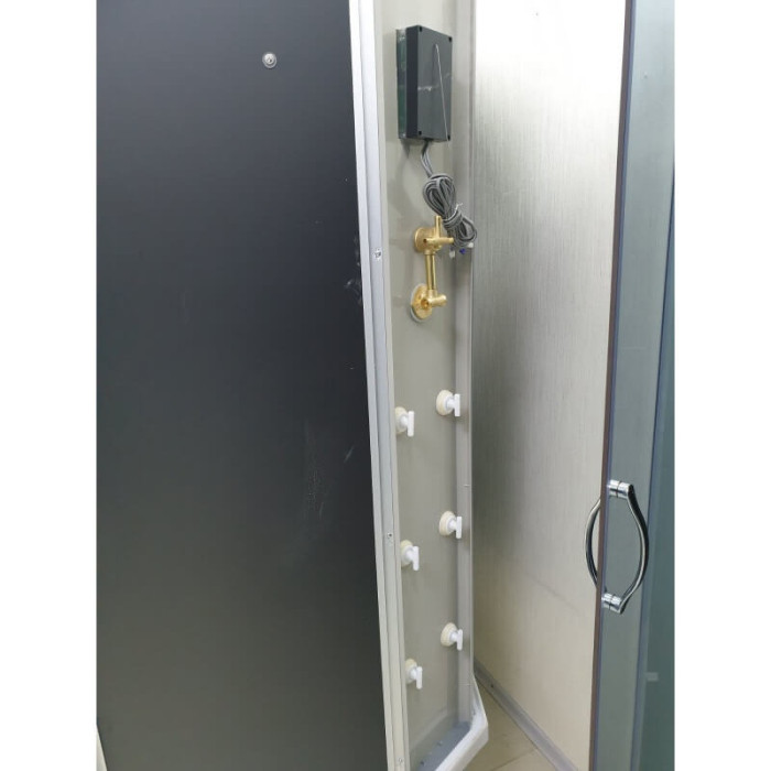 Гидромассажный бокс Atlantis AKL 120P (GR) (120x80x215) правый