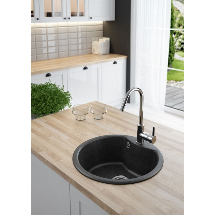 Мойка гранитная Deante Fiesta Solis ZRS 2803 (48x48)