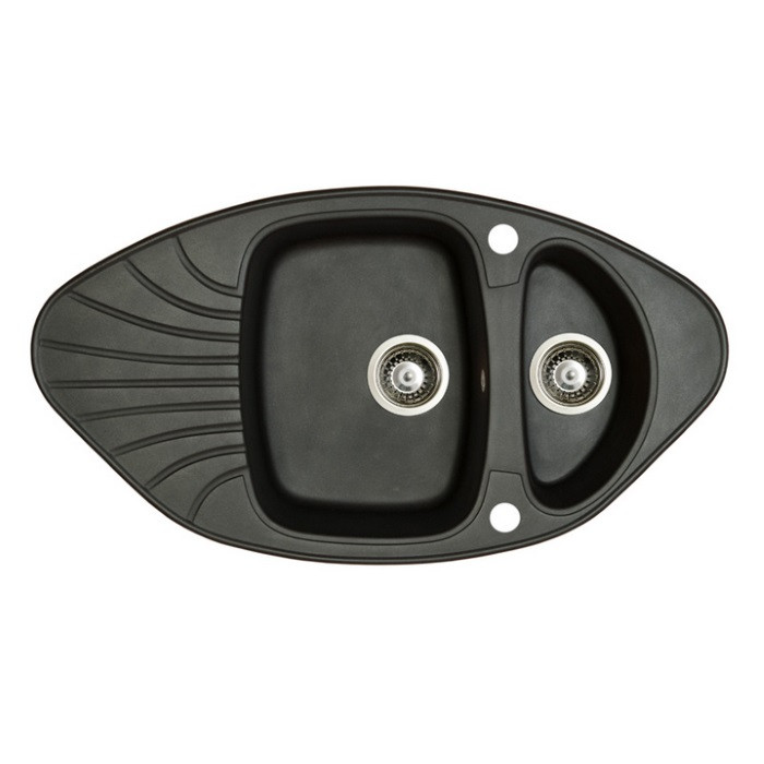 Мойка гранитная Marmorin Oren black 180613002 (92x50x19)
