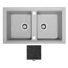 Мойка гранитная Marmorin Profir black 160203002 (86x50x23)