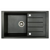 Мийка гранітна Marmorin Profir black metalic 160113012 (86x50x23)
