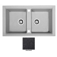 Мойка гранитная Marmorin Profir black metalic 160203012 (86x50x23)
