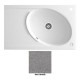 Мойка гранитная Marmorin Tono steel metalic 430113010 (80x50x19)