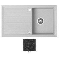 Мойка гранитная Marmorin Cire black 375113002 (86x50x19.5)