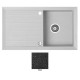 Мойка гранитная Marmorin Cire black 375113002 (86x50x19.5)