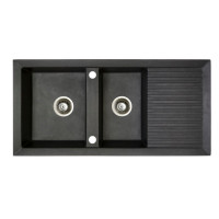 Мойка гранитная Marmorin Cire black 375213002 (100x50x19.5)