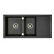 Мойка гранитная Marmorin Cire black 375213002 (100x50x19.5)