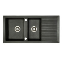Мийка гранітна Marmorin Cire black metalic 375213012 (100x50x19.5)