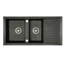 Мойка гранитная Marmorin Cire black metalic 375213012 (100x50x19.5)