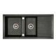 Мойка гранитная Marmorin Cire black metalic 375213012 (100x50x19.5)