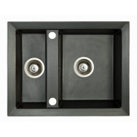 Мийка гранітна Marmorin Cire black metalic 375503012 (63x50x19.5)