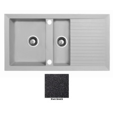 Мойка гранитная Marmorin Cire black metalic 375513012 (94x50x19.5)
