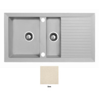 Мийка гранітна Marmorin Cire ecru 375513011 (94x50x19.5)