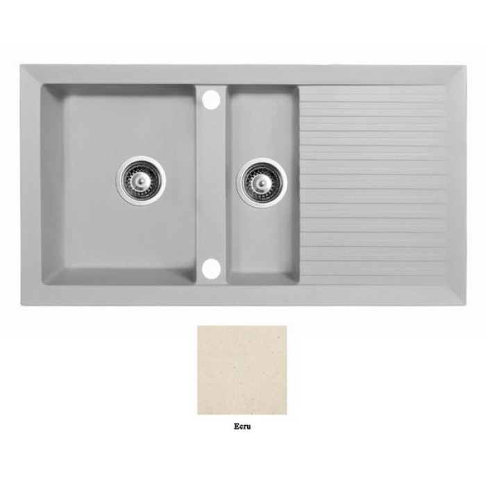 Мойка гранитная Marmorin Cire ecru 375513011 (94x50x19.5)