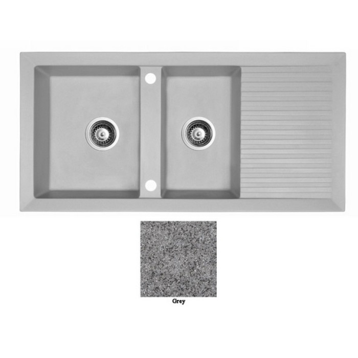 Мойка гранитная Marmorin Cire grey 375213003 (100x50x19.5)