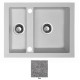 Мойка гранитная Marmorin Cire grey 375503003 (63x50x19.5)