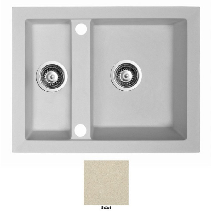 Мойка гранитная Marmorin Cire safari 375503001 (63x50x19.5)