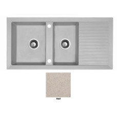 Мойка гранитная Marmorin Cire sand 375213007 (100x50x19.5)