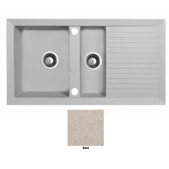 Мойка гранитная Marmorin Cire sand 375513007 (94x50x19.5)