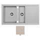 Мойка гранитная Marmorin Cire sand 375513007 (94x50x19.5)