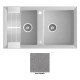 Мийка гранітна Marmorin Cire steel metalic 375203010 (87x50x18)