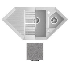 Мойка гранитная Marmorin Cire steel metalic 375613010 (100x50x20)