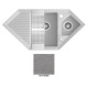 Мийка гранітна Marmorin Cire steel metalic 375613010 (100x50x20)