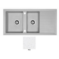 Мойка гранитная Marmorin Cire white 375213006 (100x50x19.5)